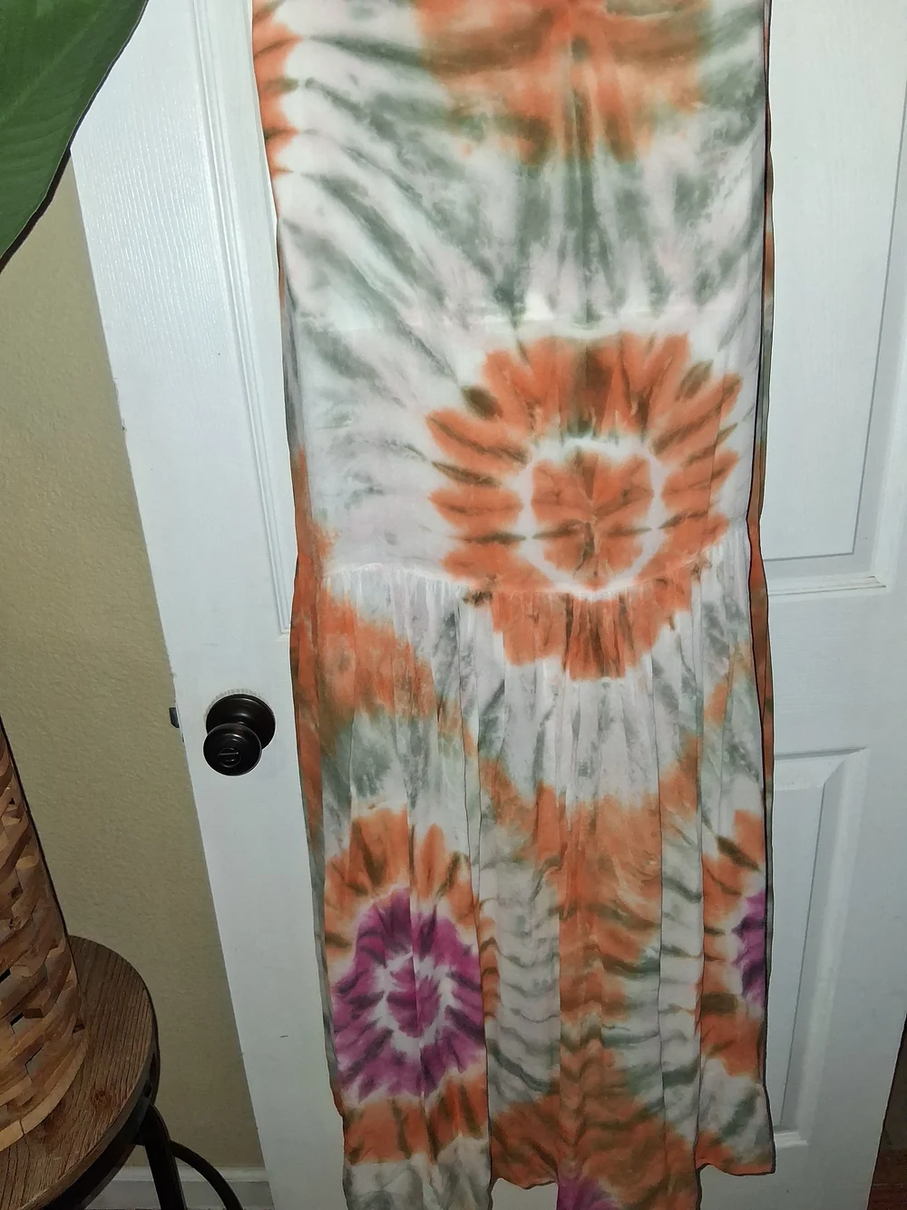 Young Fabulous & Broke Tie-Dye Tank Maxi Dress - Venus Wash M - Picture 7 of 15